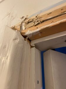 Nothing measured correctly and instead attempted to hide faults with piles of plaster